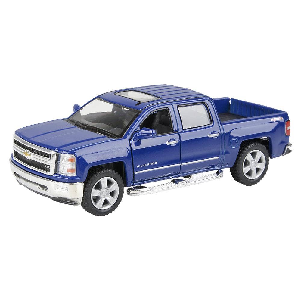 5" Diecast Pull Back 2014 Chevy Silverado 12/Disp