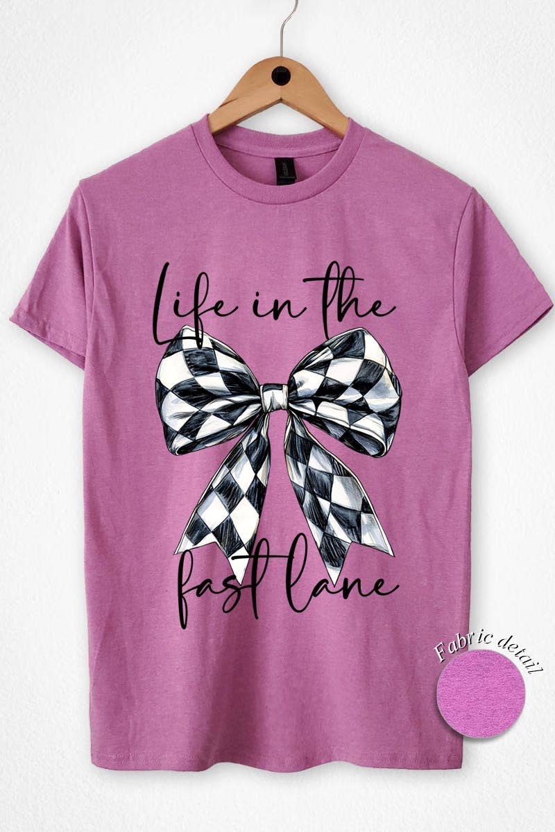 Life in The Fast Lane Graphic Heavy Cotton Tee