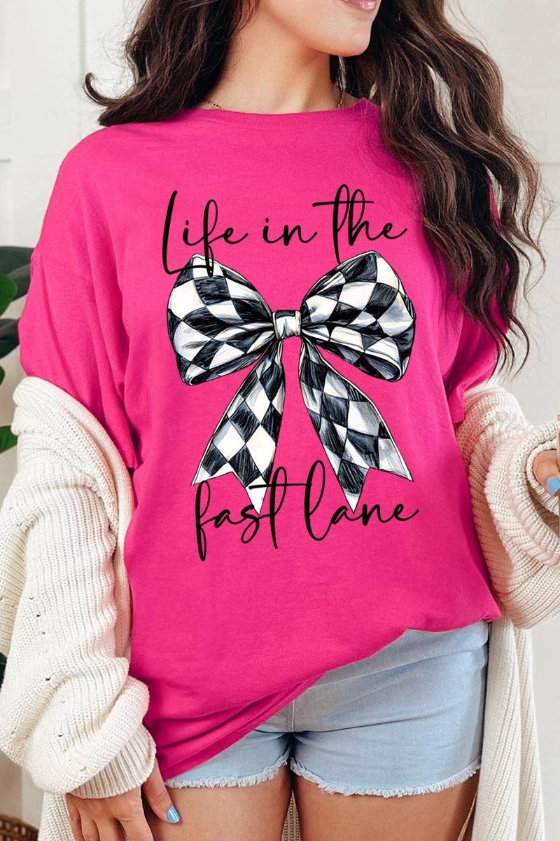 Life in The Fast Lane Graphic Heavy Cotton Tee