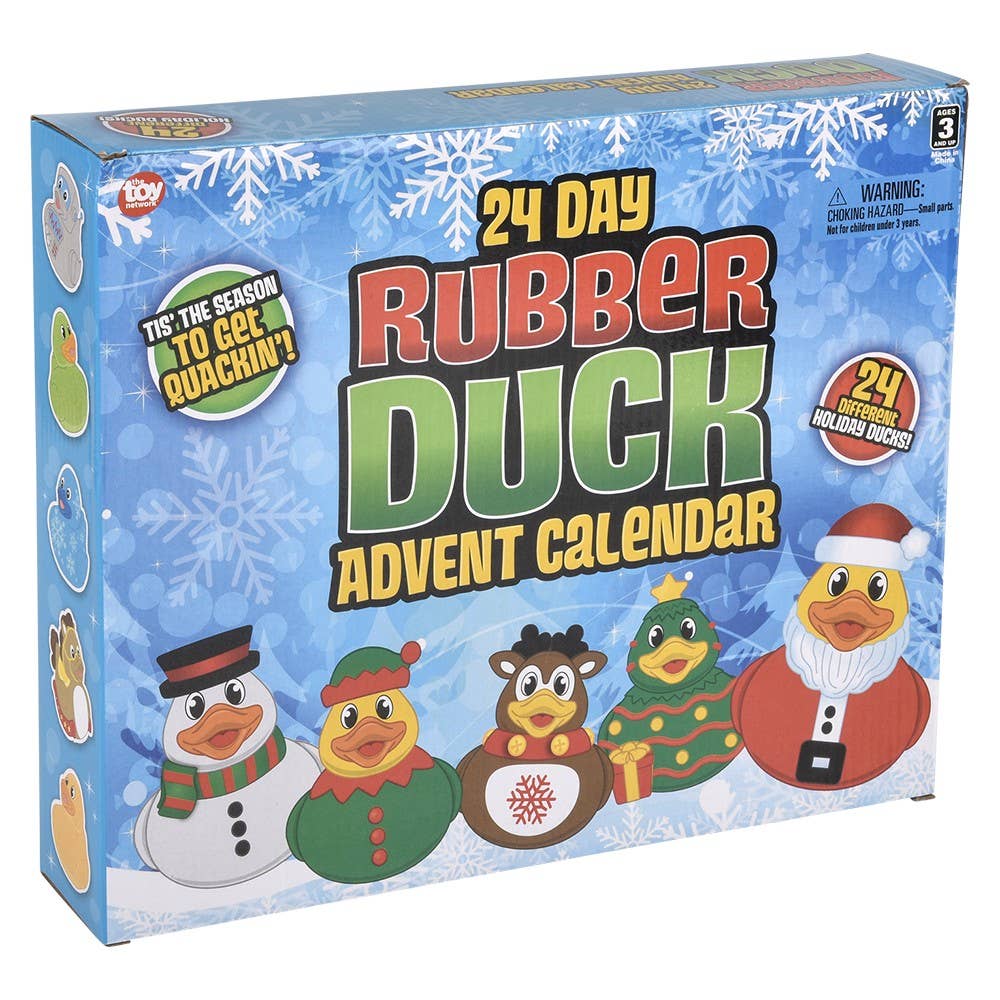 24 DAY RUBBER DUCKY CHRISTMAS ADVENT CALENDAR