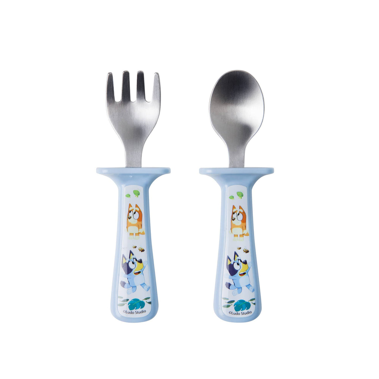 The First Years Bluey Toddler Fork and Spoon Set