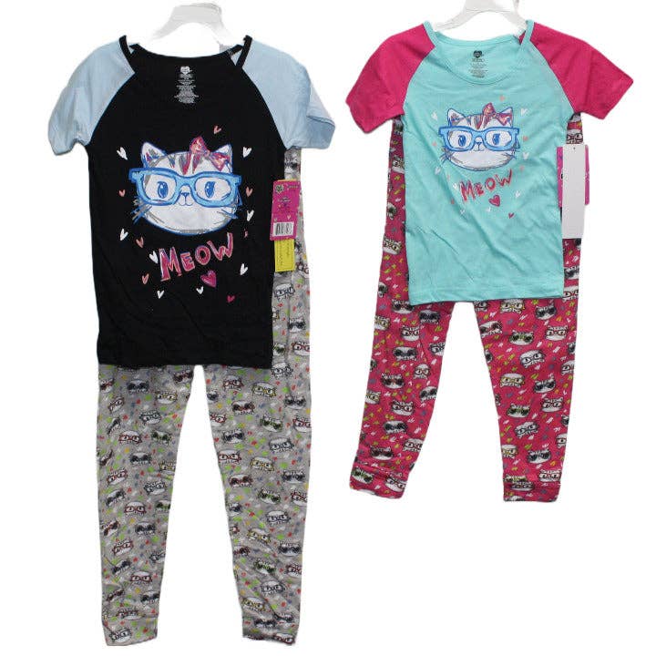 2pc "MEOW" GIRLS SLEEP SET