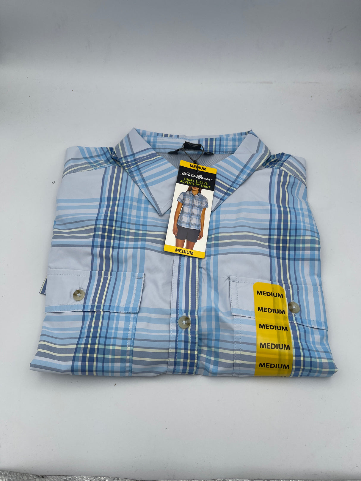 Women's Eddie Bauer Short Sleeve Button Up Shirt