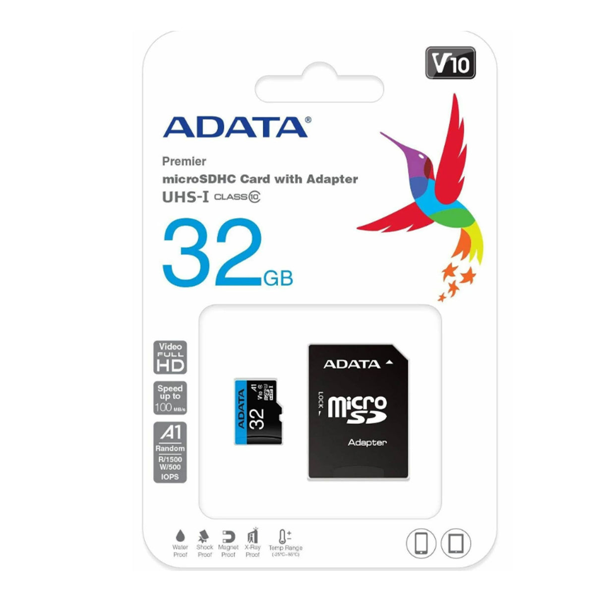 Adata 32GB SD Card AUSDH32GUICL