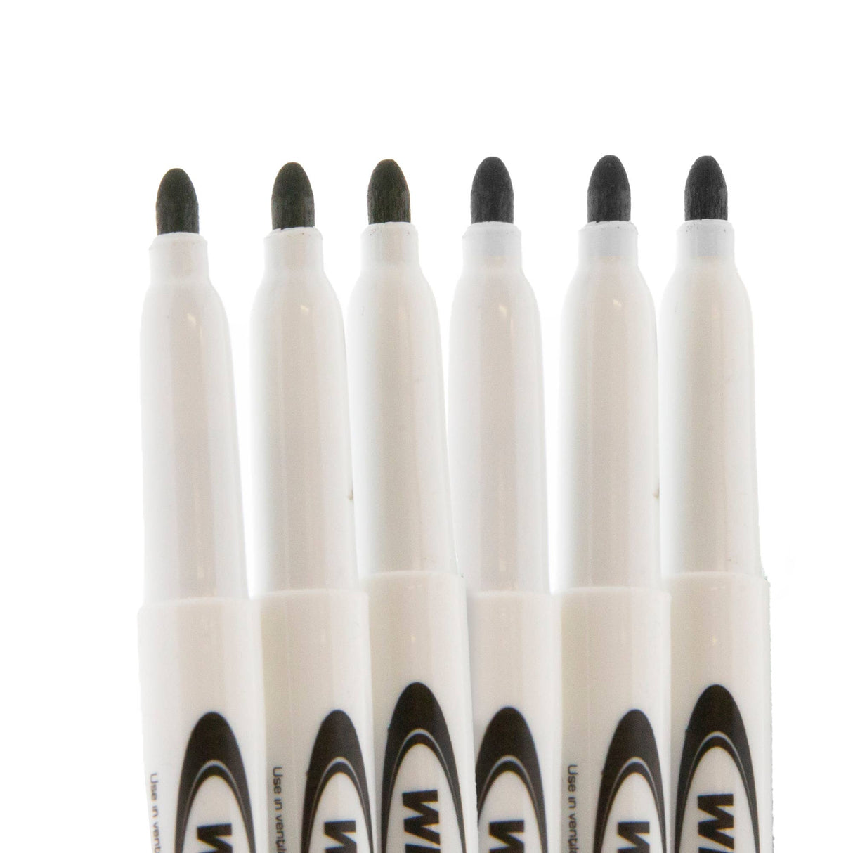 Fine Tip Black Dry-Erase Marker (4 pk)