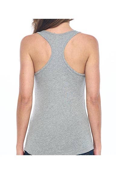 Checkered Flag Black Bow Graphic Racerback Tank