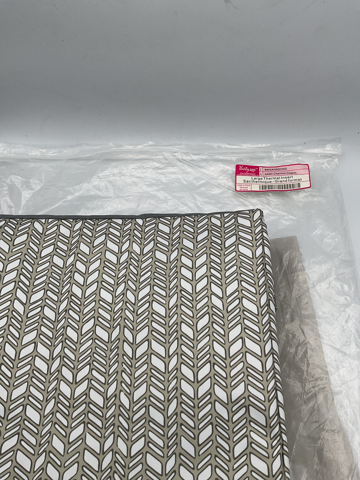 Thirty-One Large Thermal Insert - Chevron Charm