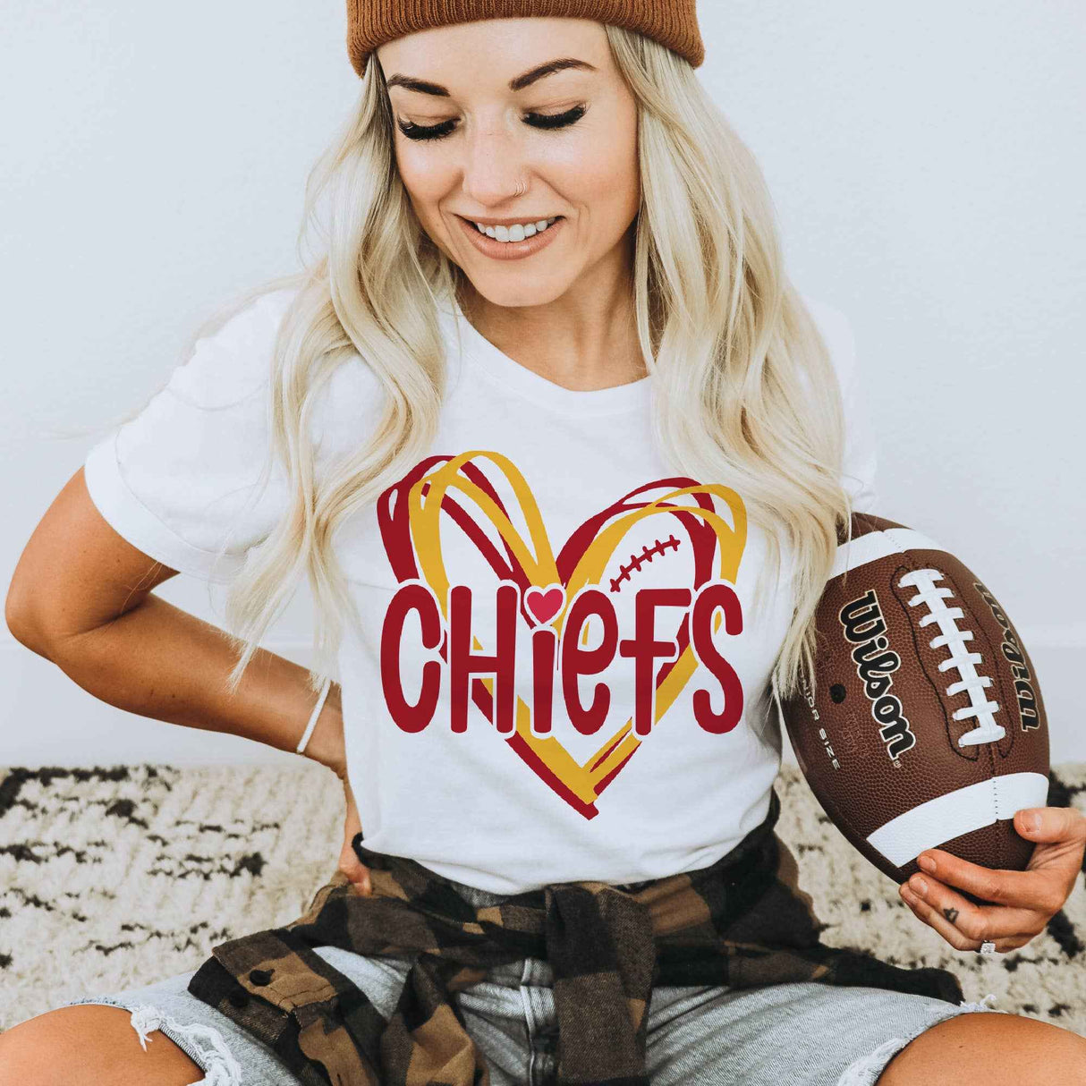 Football TEam Chiefs Bills Bengals Cowboys Rams Graphic Tee