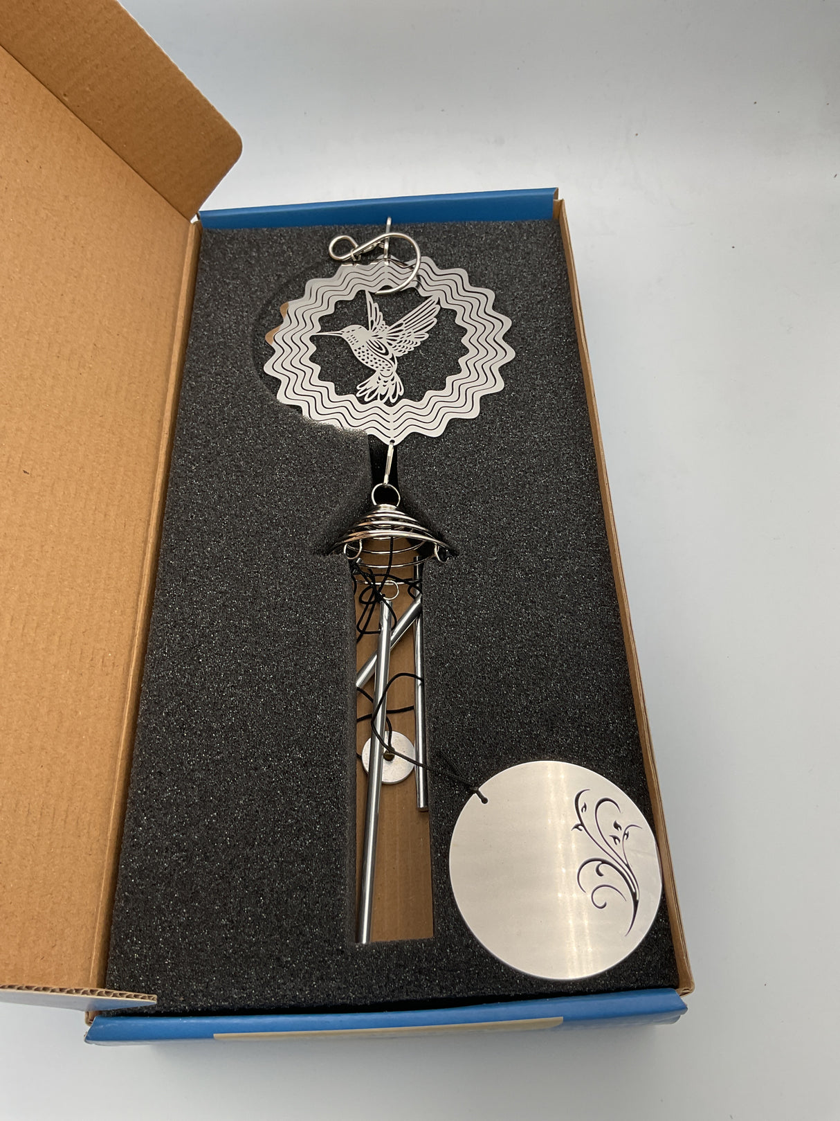 Memorial Wind Chime Hummingbird