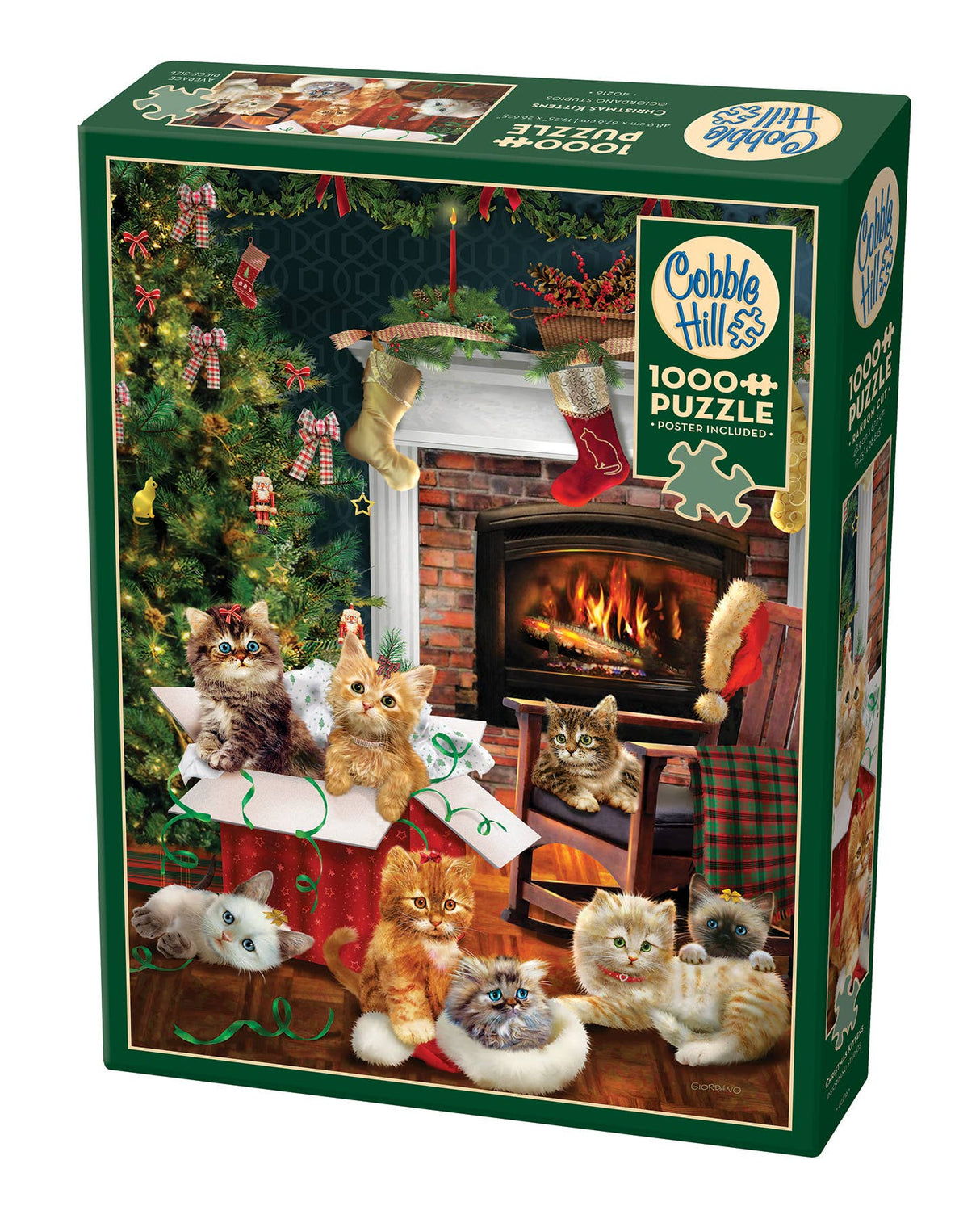Christmas Kittens 1000pc puzzle