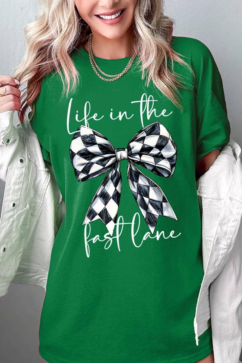 Life in The Fast Lane Graphic Heavy Cotton Tee