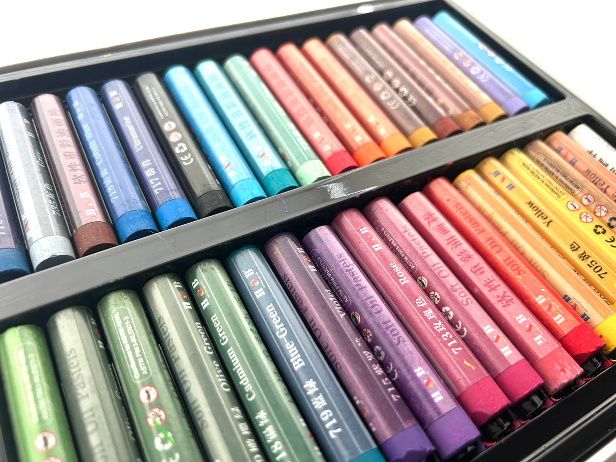 36 Color Oil Pastels Beginner Art Supplies for All Ages