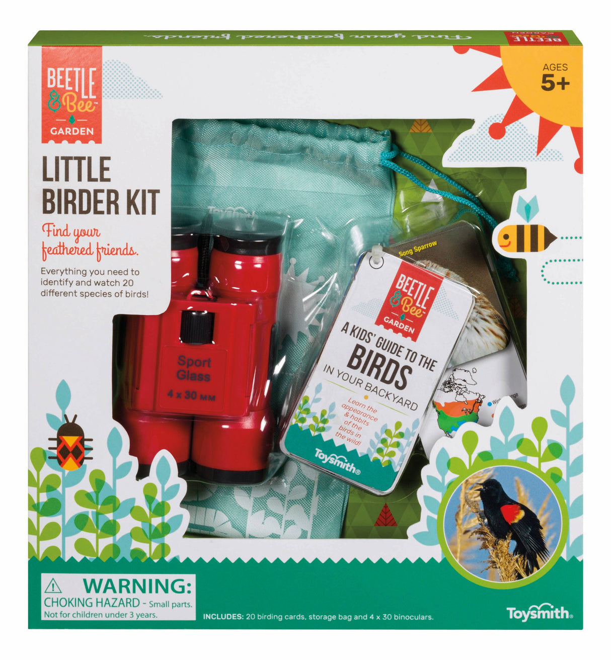Beetle & Bee Little Birder Set-Bird Watching for Kids