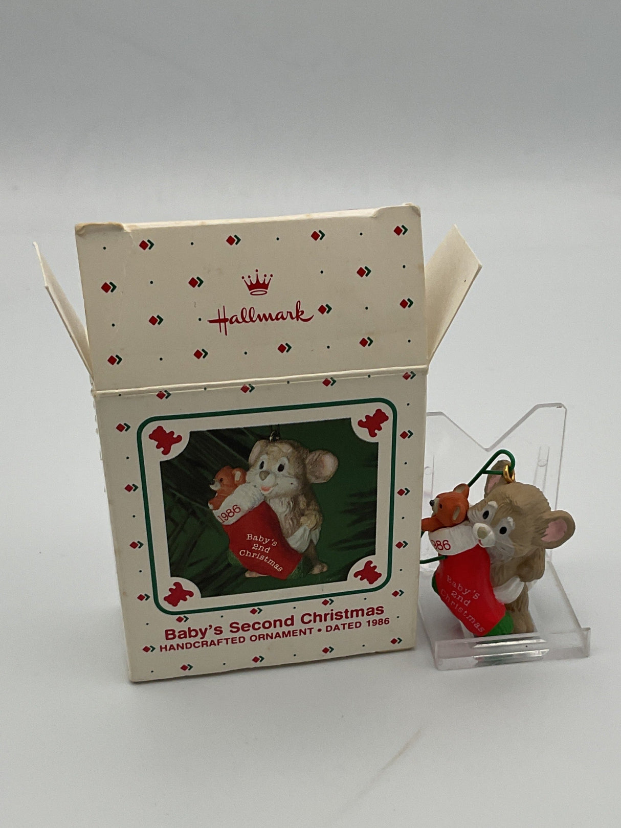 Hallmark Ornament Baby's Second Birthday 1986