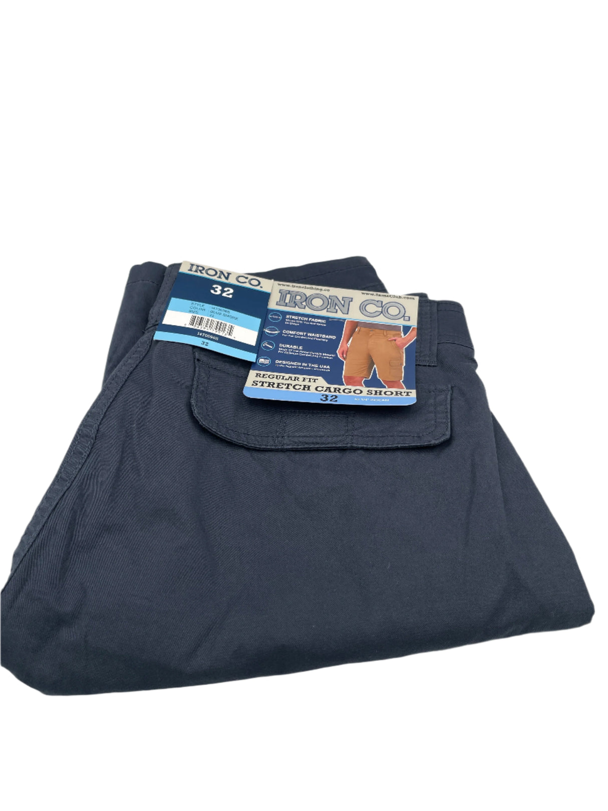 Iron Co Regular Fit Cargo Shorts