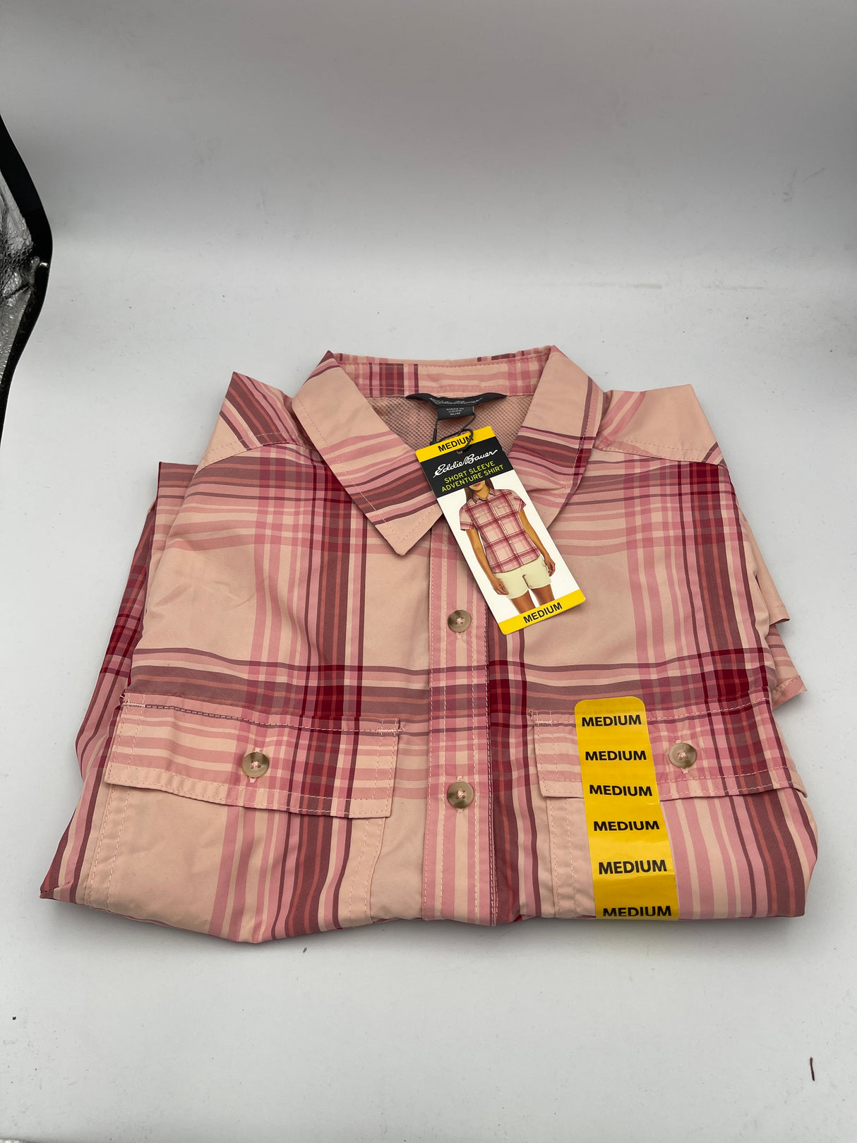 Women's Eddie Bauer Short Sleeve Button Up Shirt