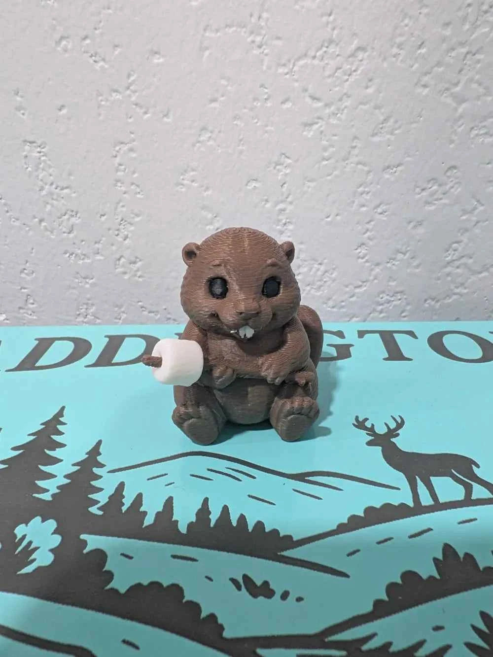 Beaver Camping Critter 3D Printed