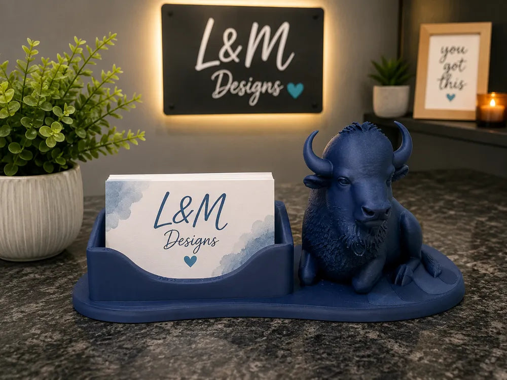 Buffalo Business Card Holder