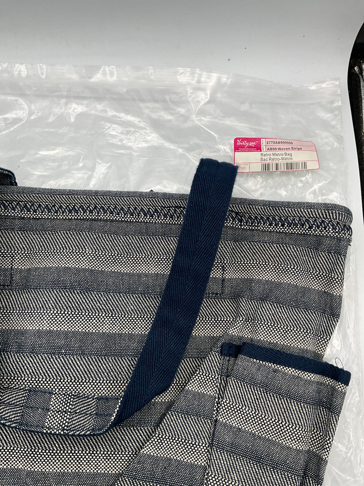 Thirty-One Retro Metro Bag - Woven Stripe