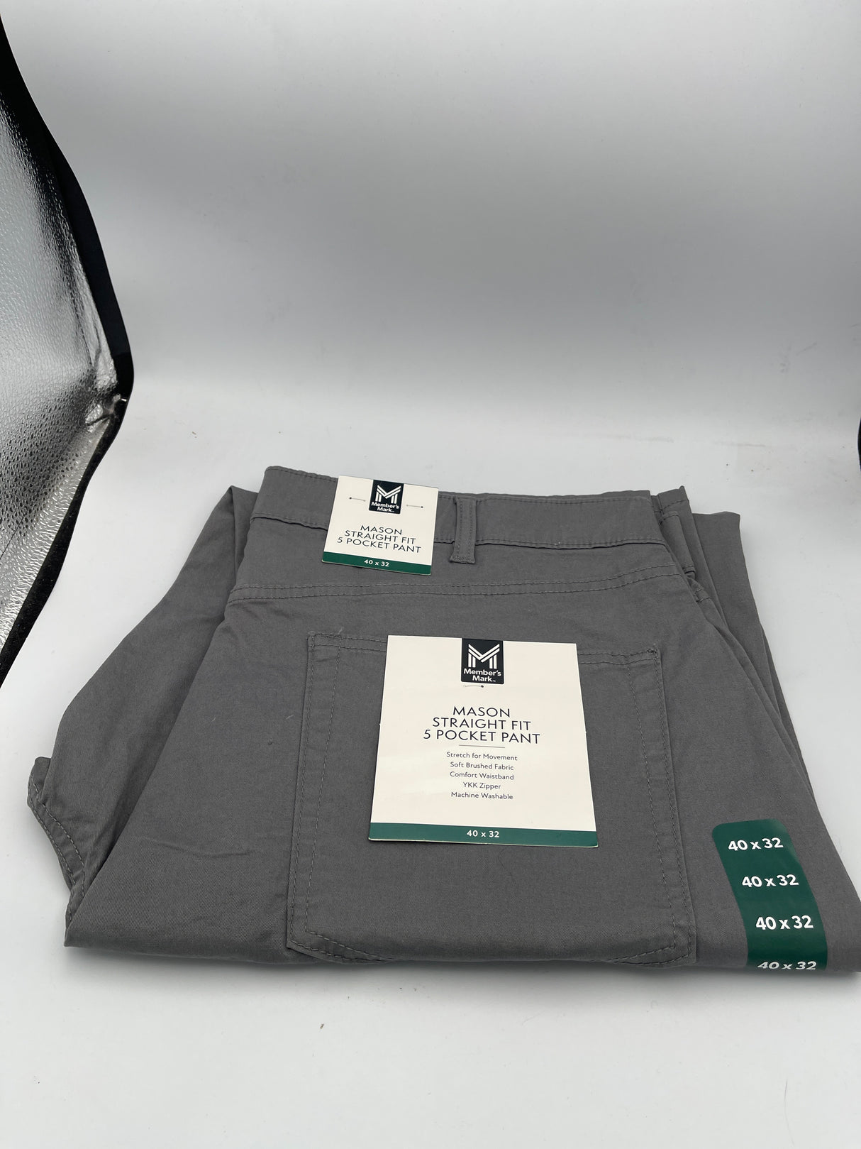 Member Mark Straight Fit 5 Pocket Pants