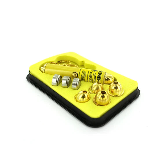 Laser Pointer Key Chain with Interchangeable Heads