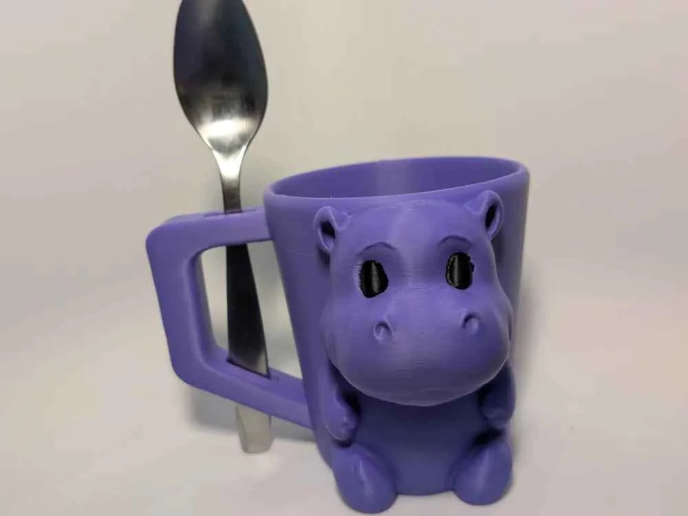 Hungry Hippo Ice Cream Pint Holder 3D Printed