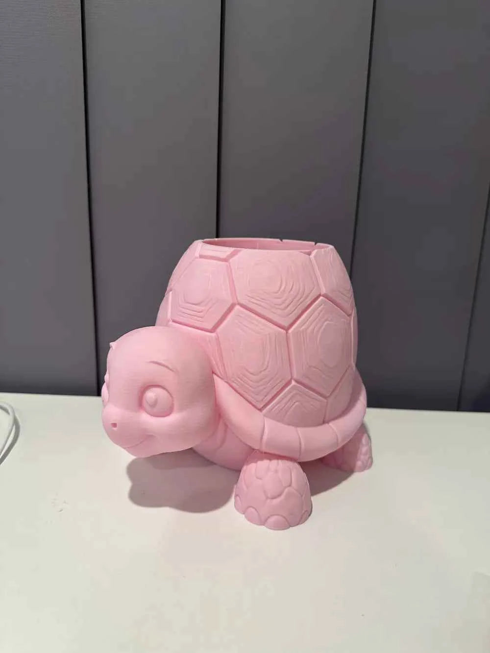 Turtle Kitchen Utensil Holder 3D Printed