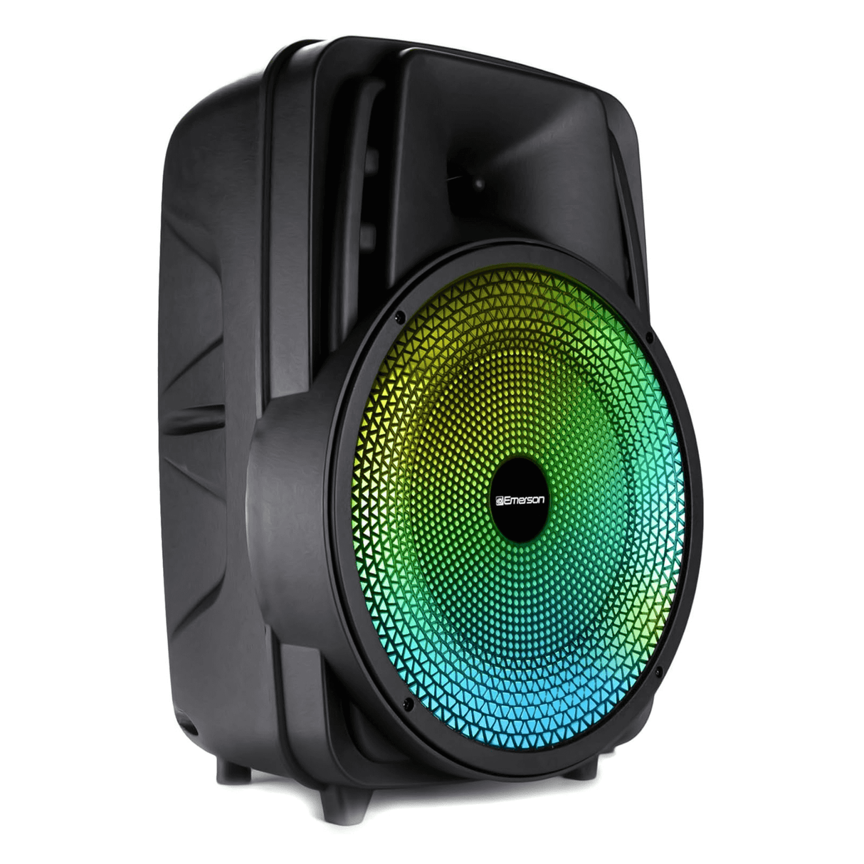 Emerson Portable 8" Bluetooth Party Speaker w Disco Light