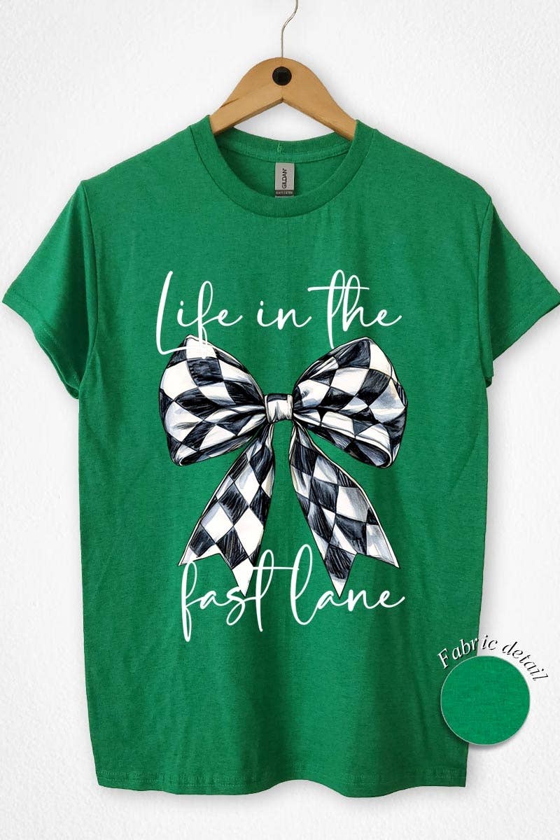 Life in The Fast Lane Graphic Heavy Cotton Tee