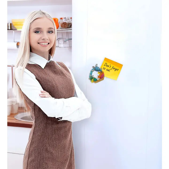 Resin Magnet - Sand Reef - Sea Turtle