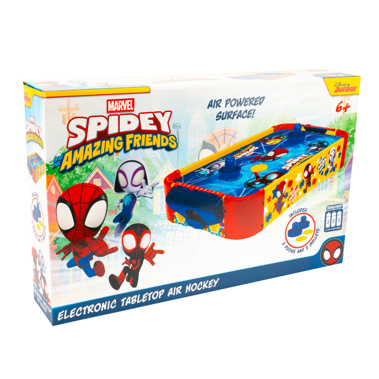 Spidey & His Amazing Friends Electronic Tabletop Air Hockey
