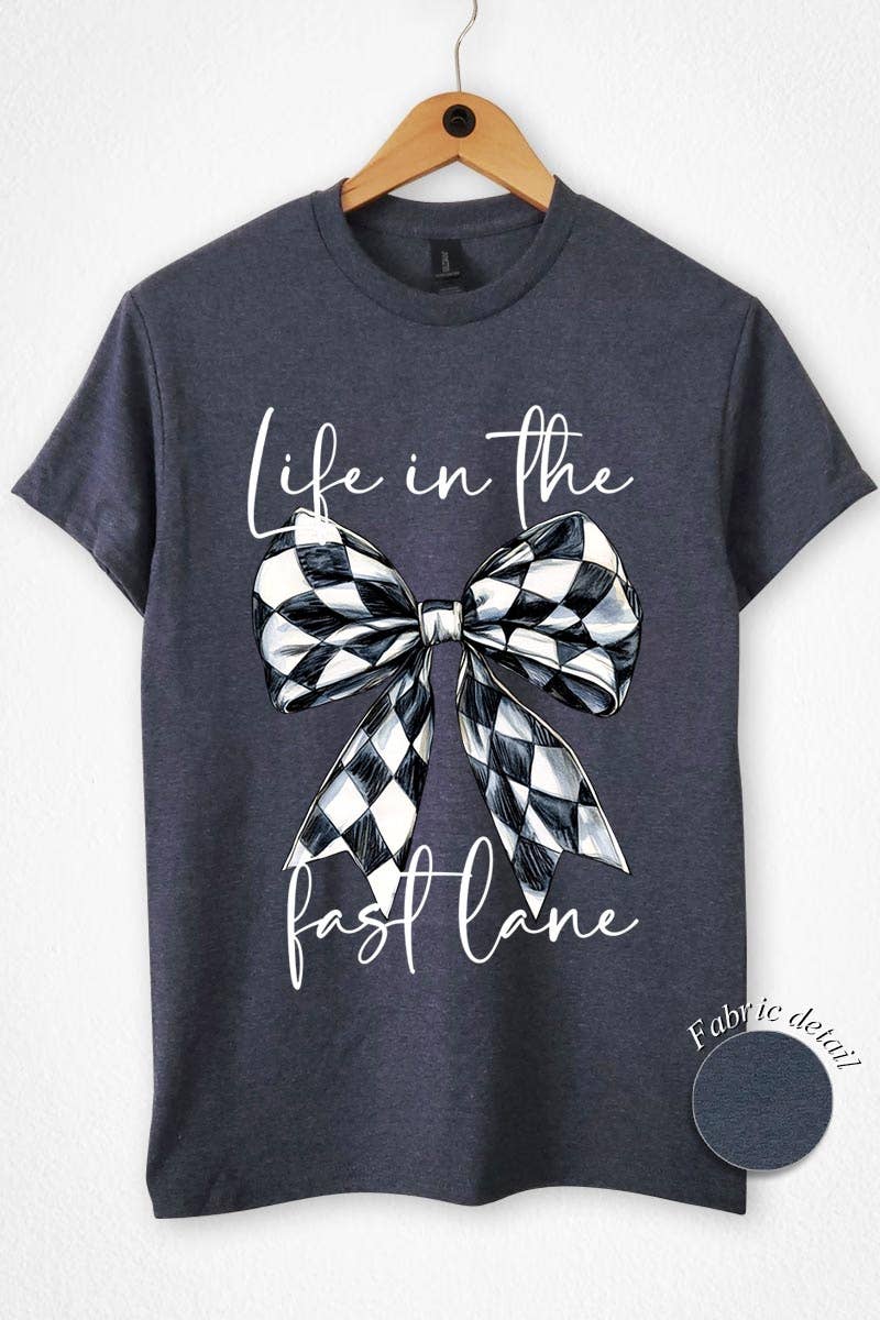 Life in The Fast Lane Graphic Heavy Cotton Tee