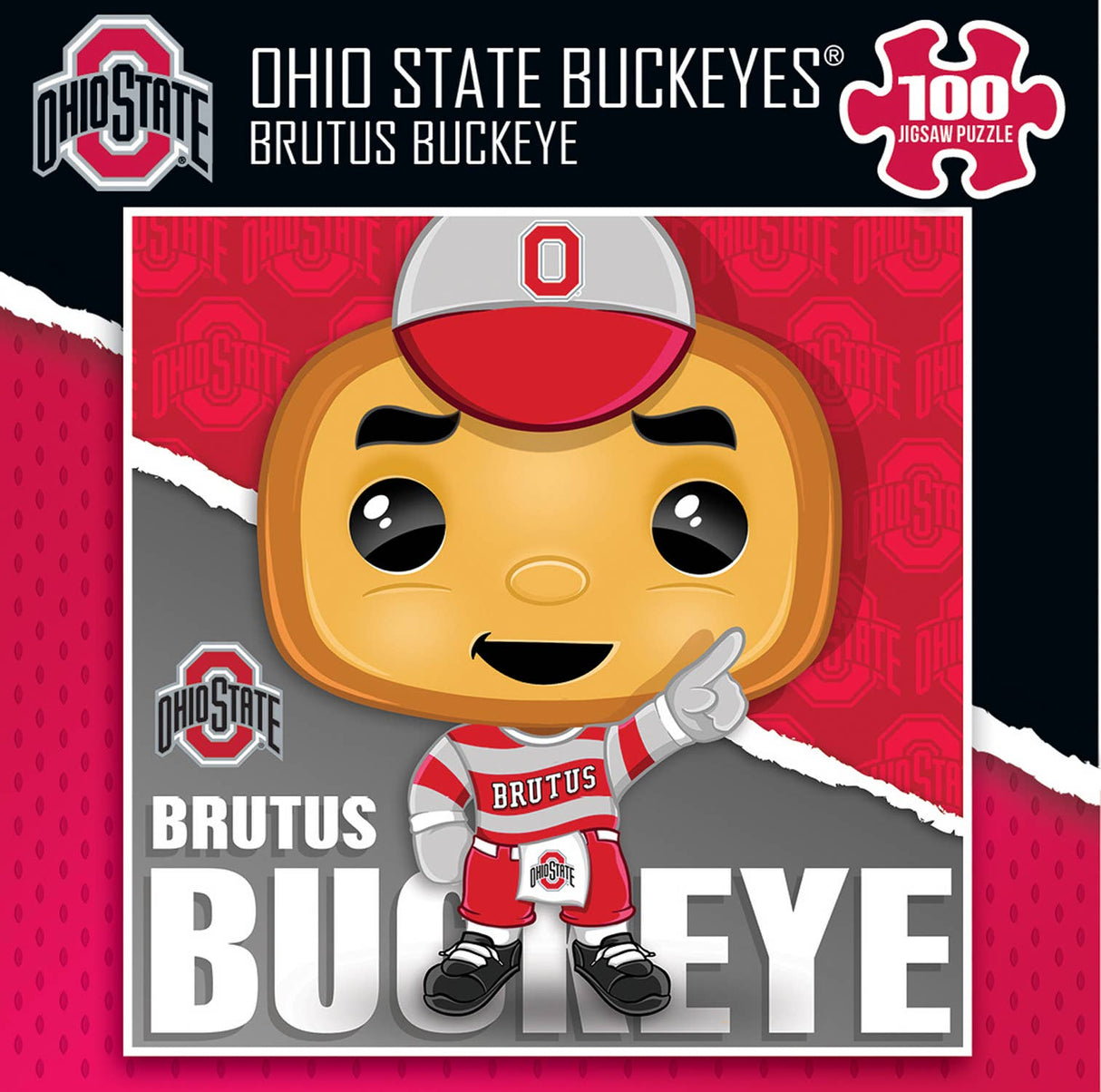 Ohio State Buckeyes - NCAA Mascot 100 Piece Jigsaw Puzzle