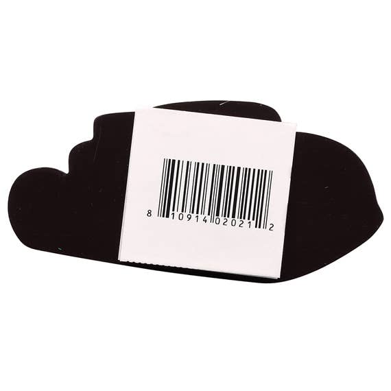 Orange Hot Rod Embossed Tin Magnet