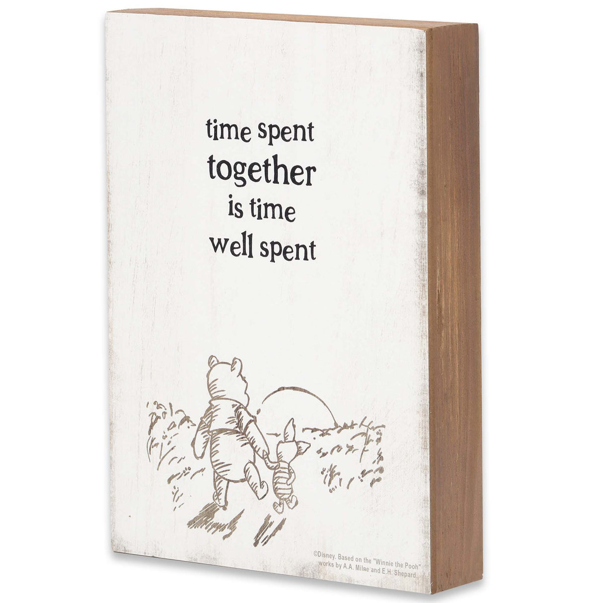 TIME SPENT TOGETHER POOH DEEP WOOD