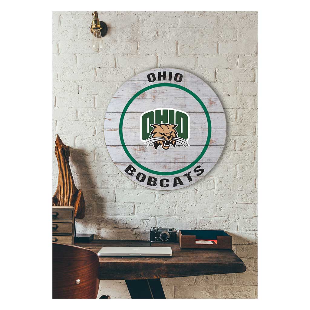 20x20 Circle Ohio Univ Bobcats