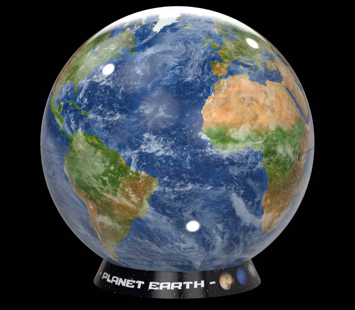 Planet Earth Tin Puzzle