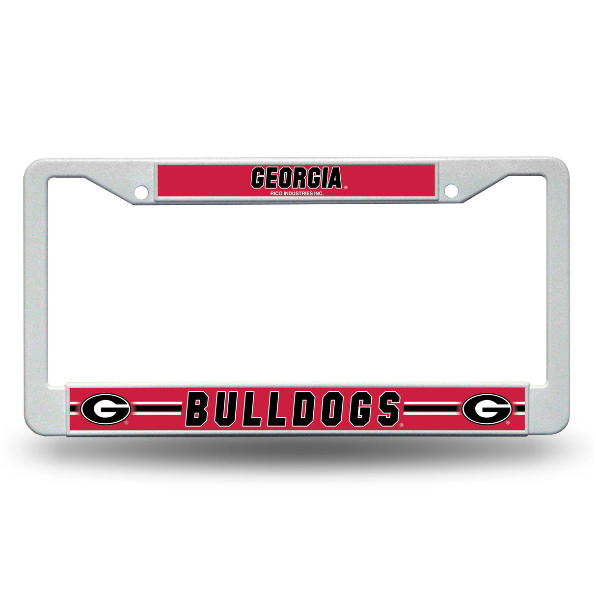 NCAA Georgia Plastic Auto Frame