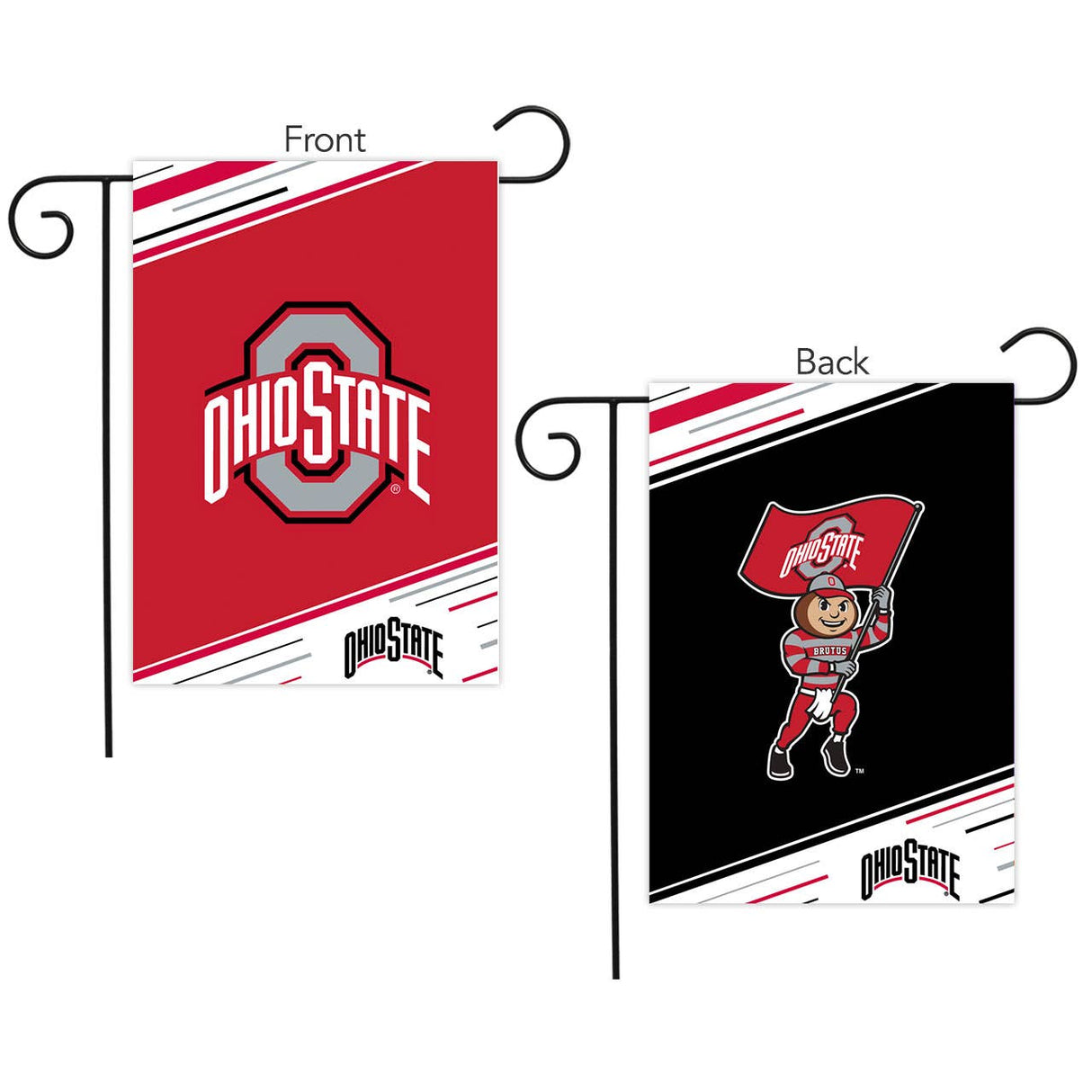 Ohio State University Ncaa Licensed Garden Flag