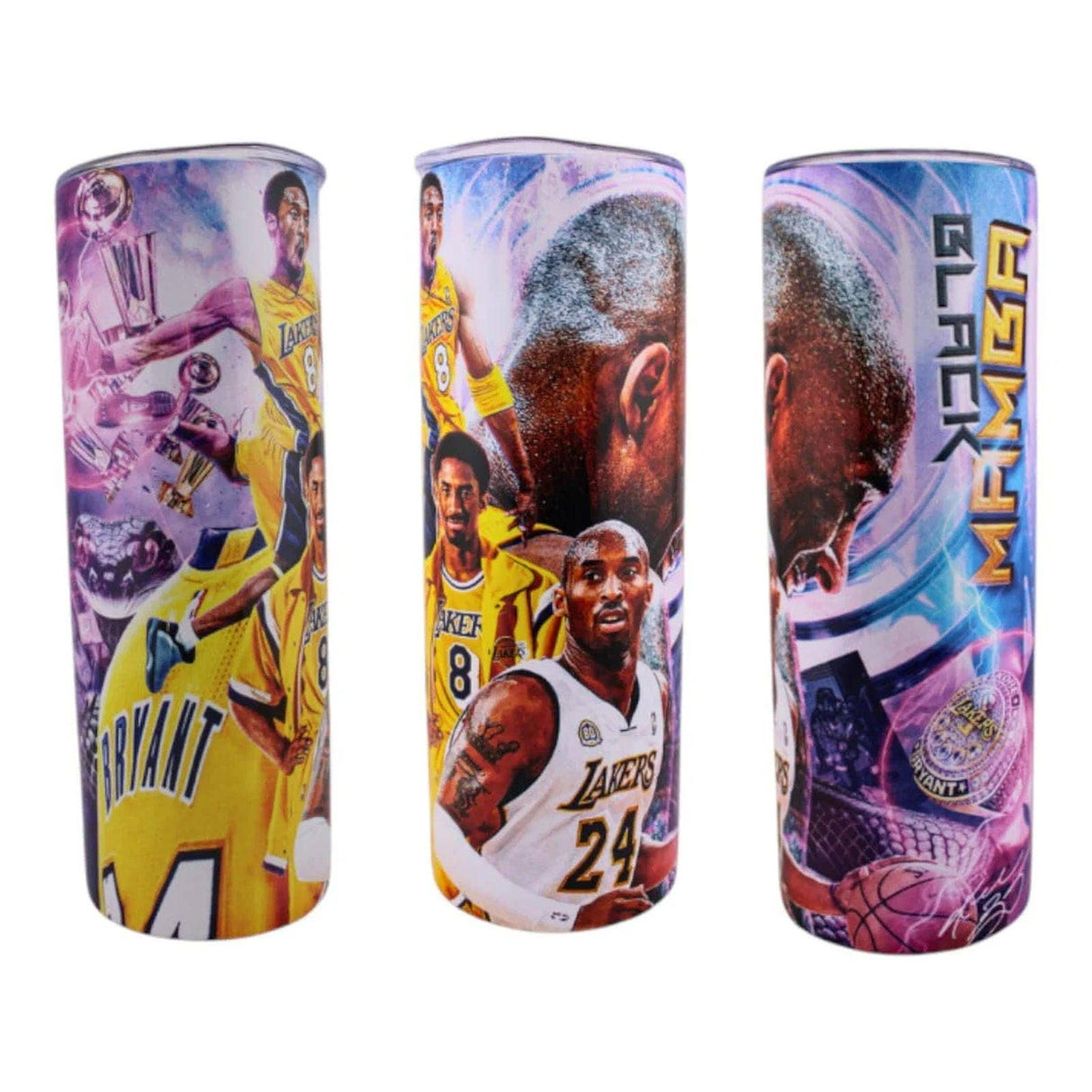 20oz Stainless-Steel Tumblers-Black Mamba Design
