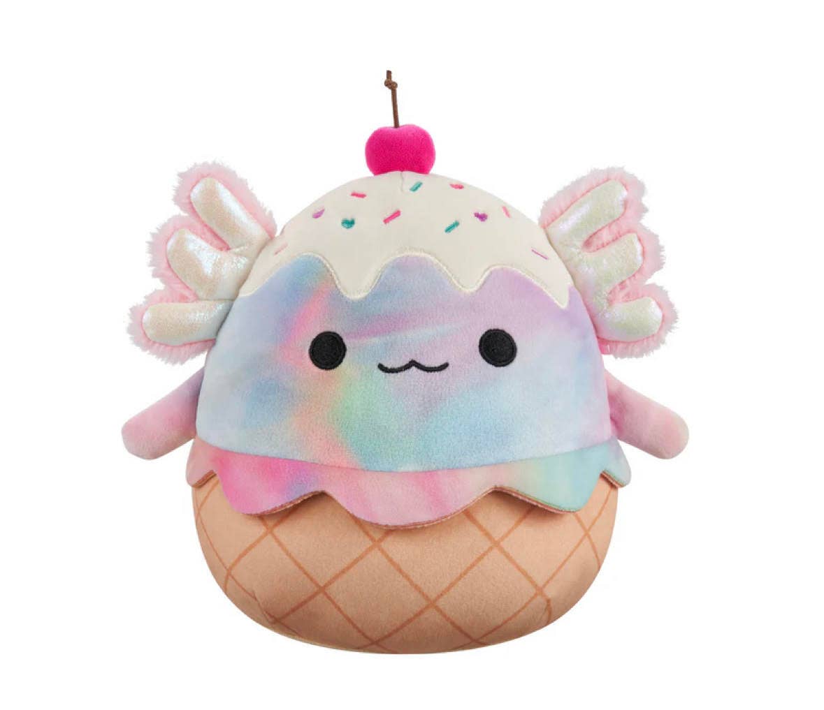 Squishmallow Valentine Plush Toy 8" Tinley Ice Cream Axolotl
