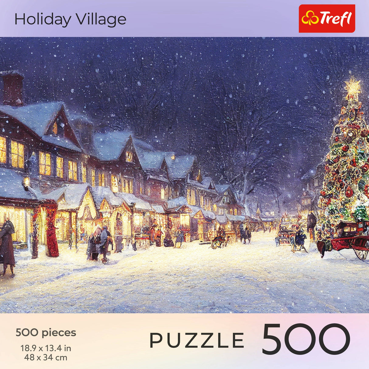 500 Piece Puzzle - Holiday Village