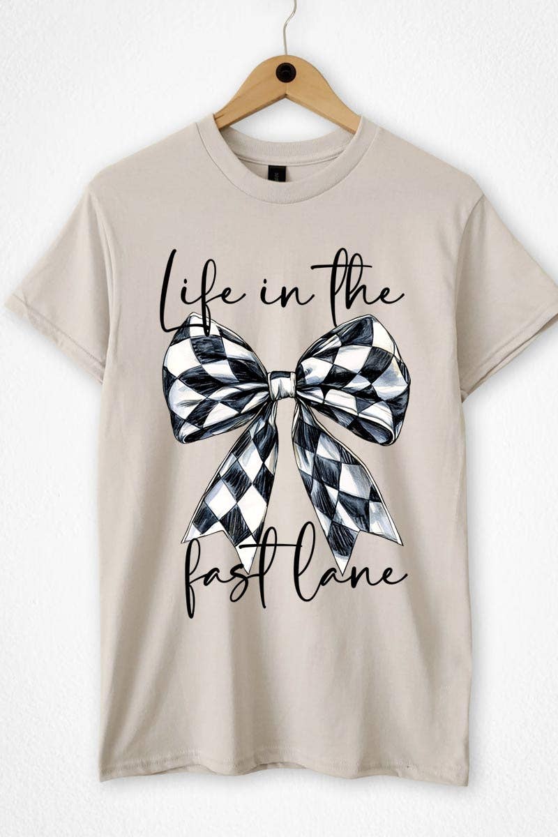 Life in The Fast Lane Graphic Heavy Cotton Tee