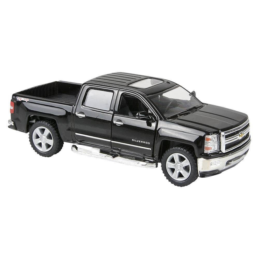 5" Diecast Pull Back 2014 Chevy Silverado 12/Disp