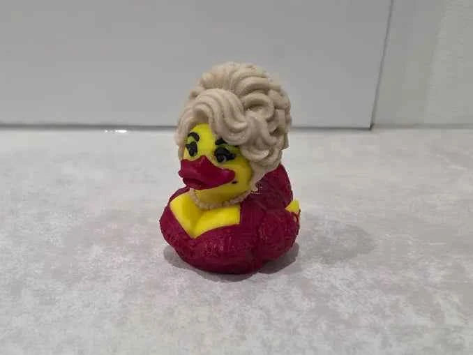 Dolly Parton Duck 3D printed