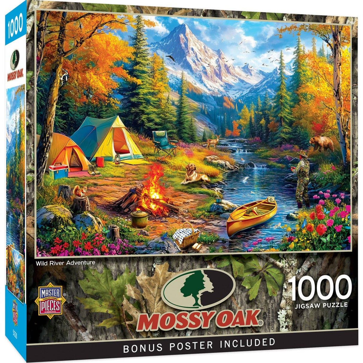 Mossy Oak - Wild River Adventure 1000 Piece Jigsaw Puzzle