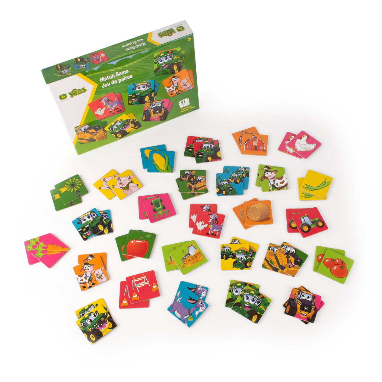 John Deere Kids Matching Game