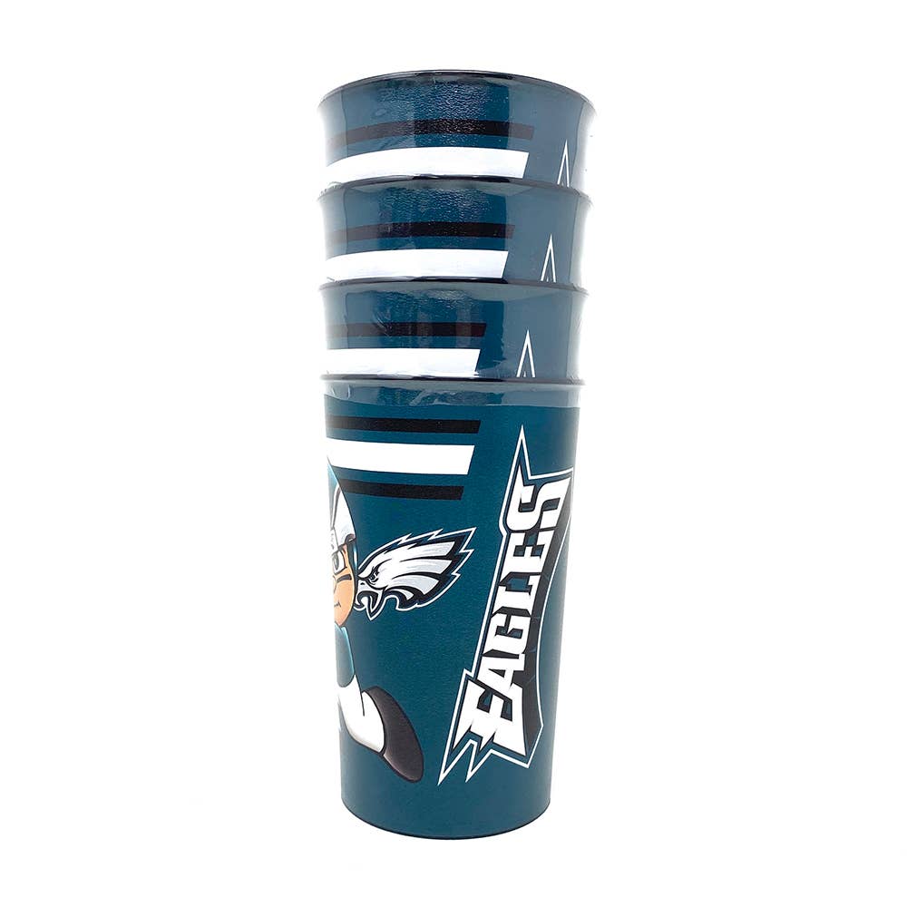Philadelphia Eagles Party Cup 4 Pack