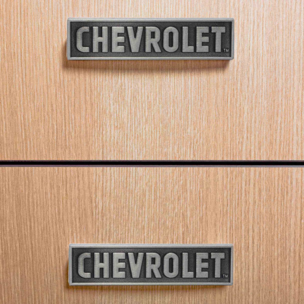 Chevrolet Die Cast Metal Drawer Pull