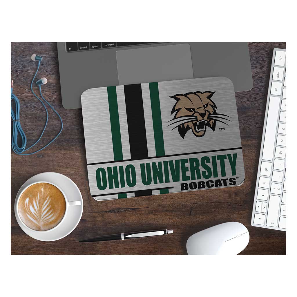 Aluminum Ohio Bobcats Stripe Mousepad